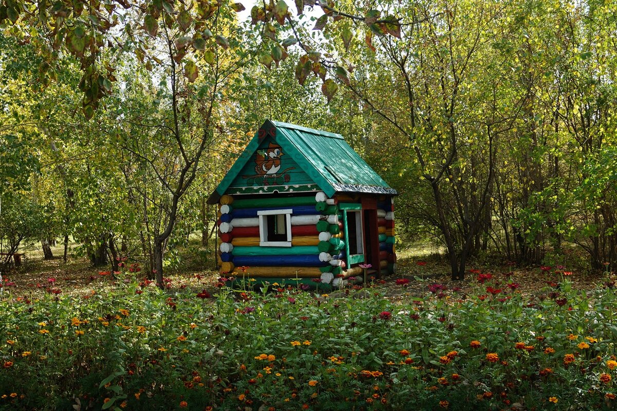 избушка на курьих фото
