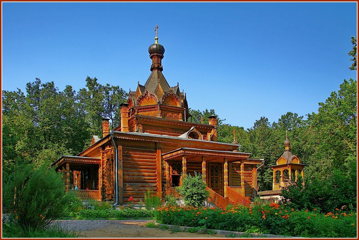 деревянная церковь в сокольниках фото