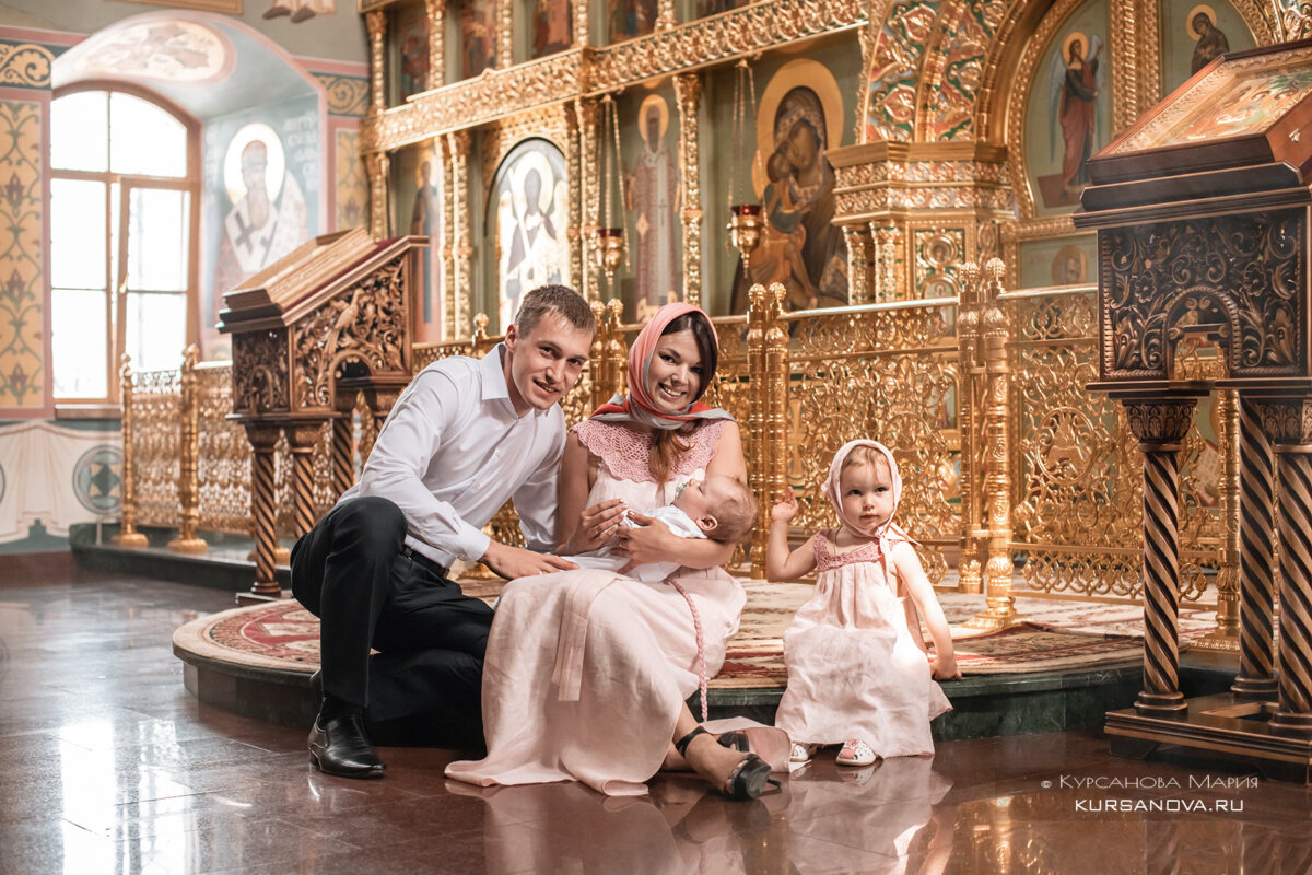 фотосессия крещения фото