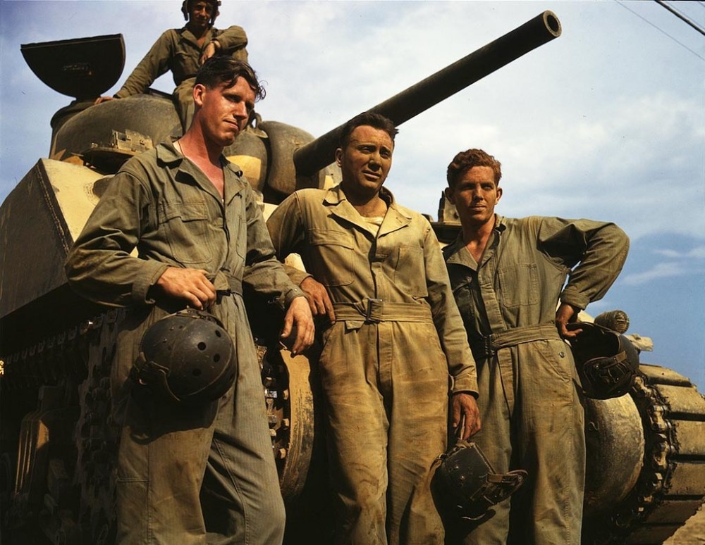 танкисты сша ww2 фото