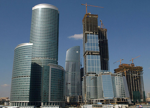 москва сити башни фото