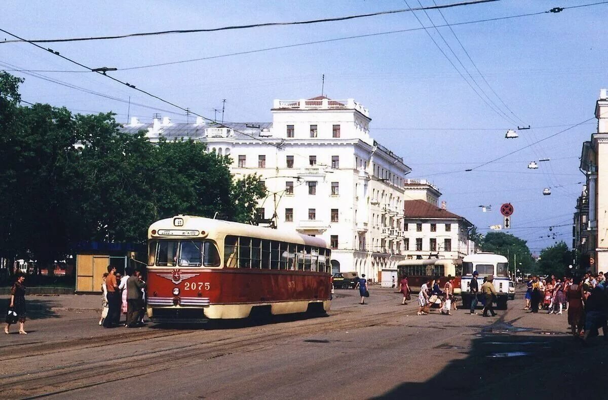 трамвай казань старые фото