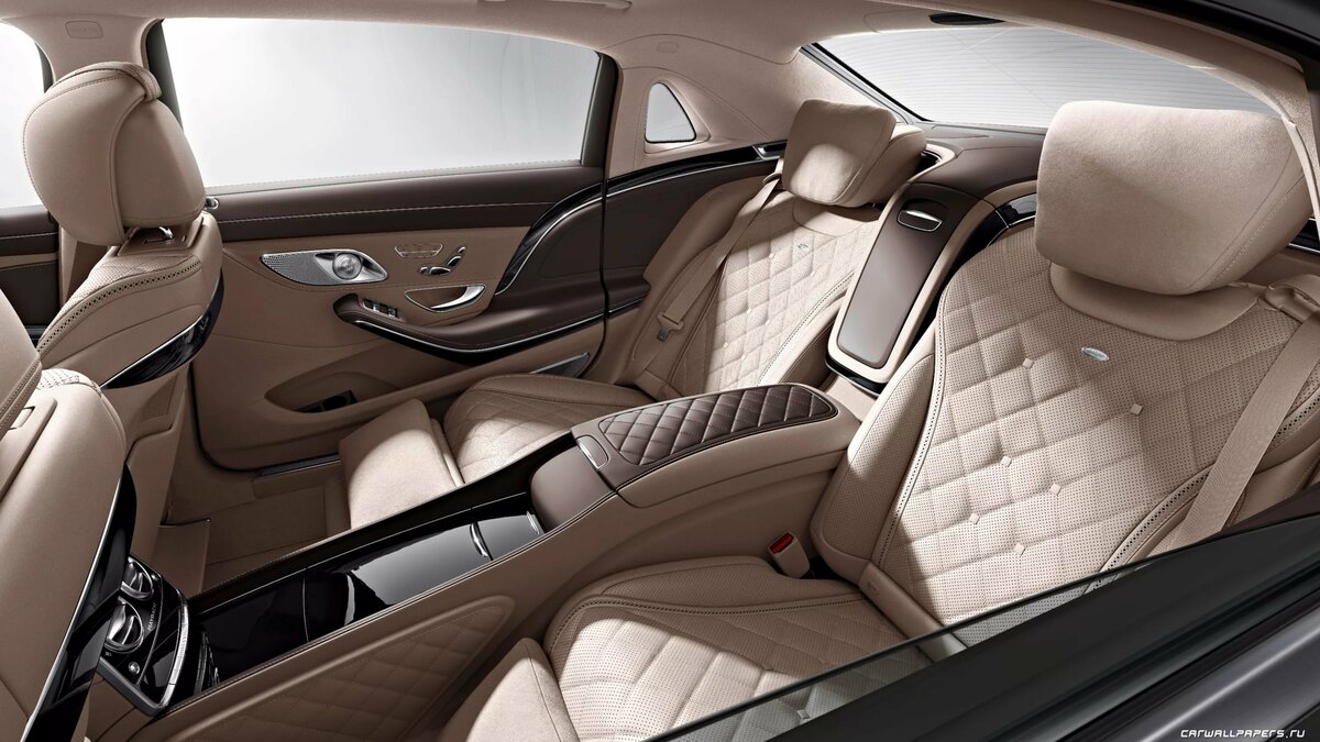 майбах-мерседес s600 салон 2019 фото