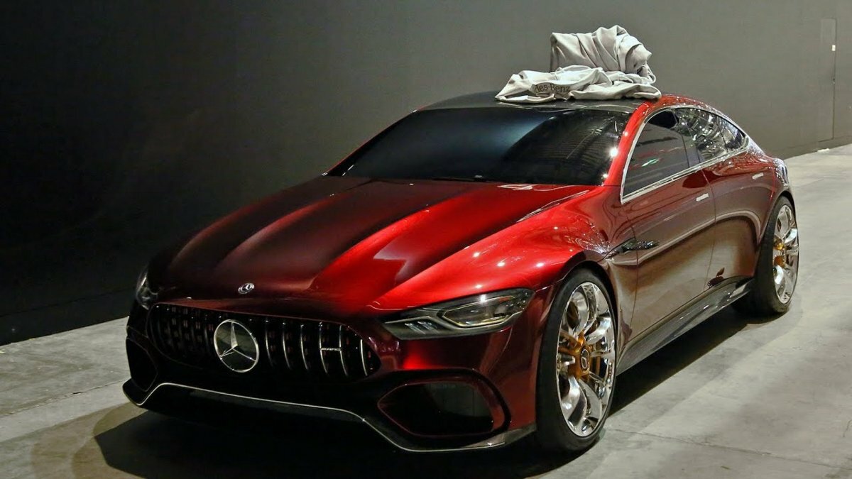 mercedes-amg gt concept фото
