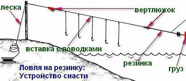 снасть резинка фото