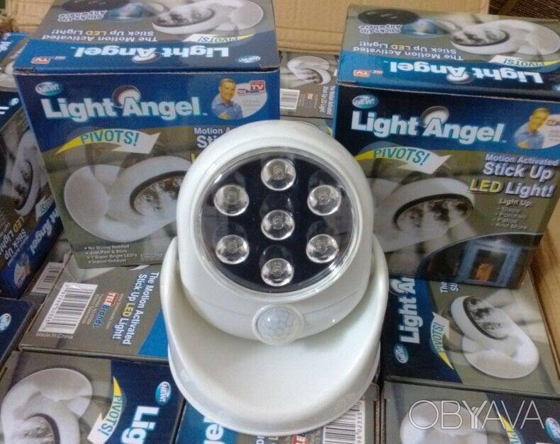 светодиодный led светильник с датчиком движения light angel фото