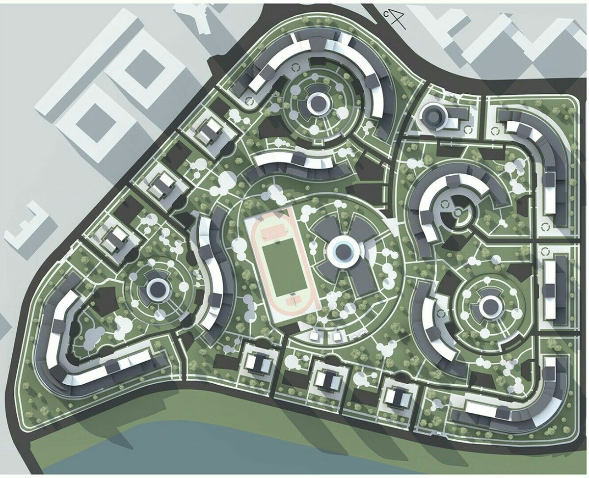 Проект микрорайона генплан: фото, изображения и картинки