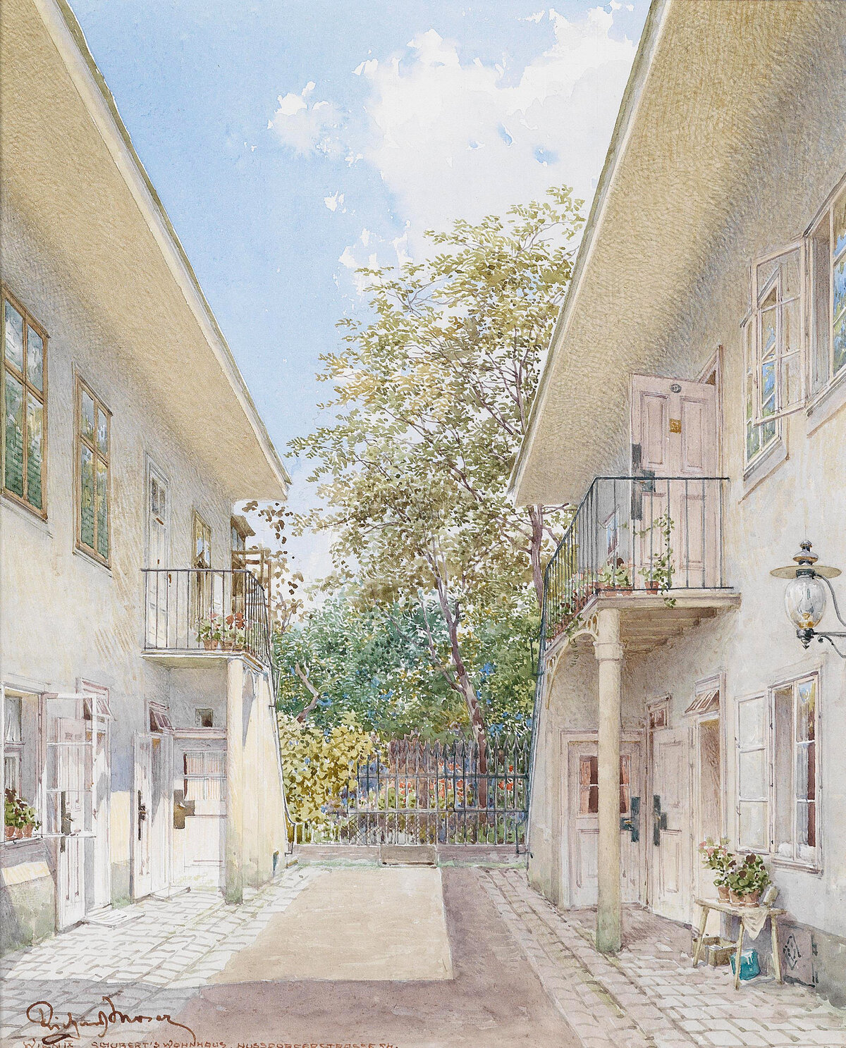 австрийский художник richard moser (wien 1874-1924) фото