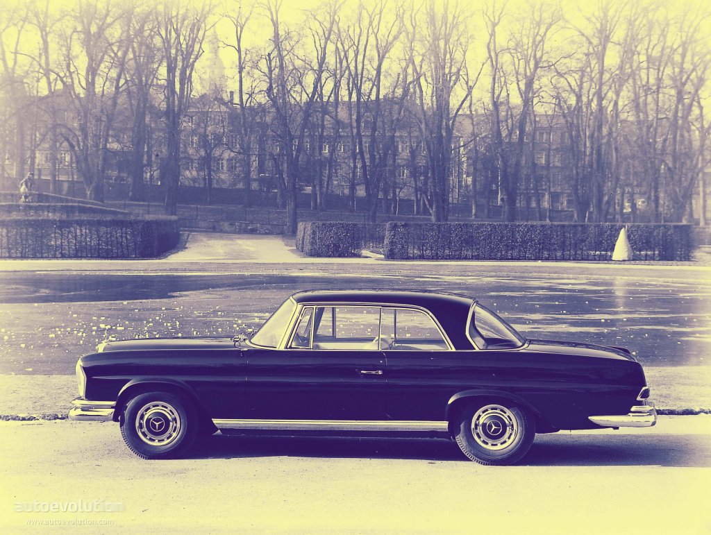 mercedes-benz w111 купе фото