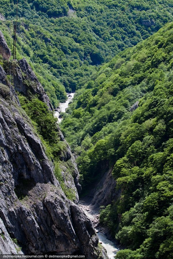 ущелье ахцу сочи фото