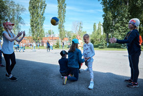 Фото 70. Летний лагерь - 2018. Подвижные игры на улице