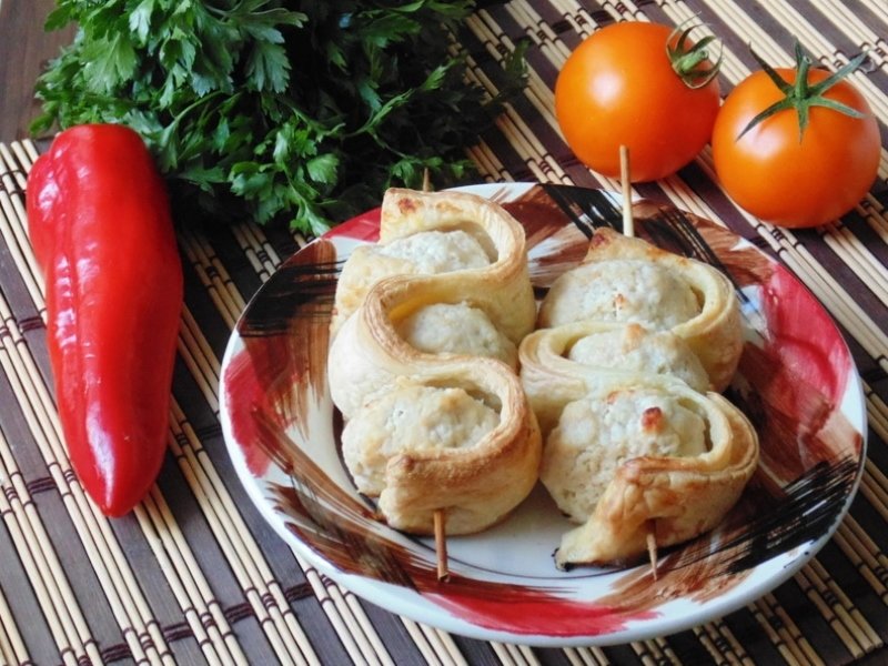 закуски горячие фото