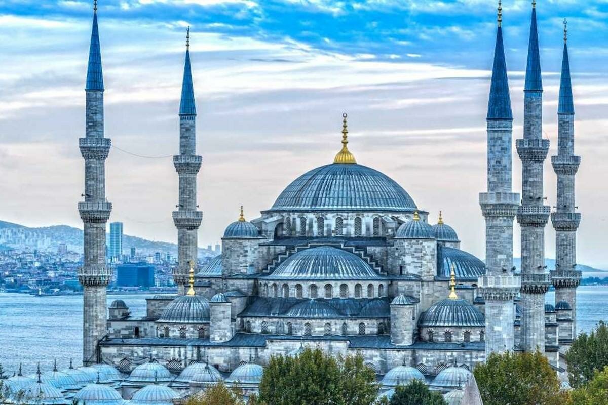 мечеть султанахмет в стамбуле фото