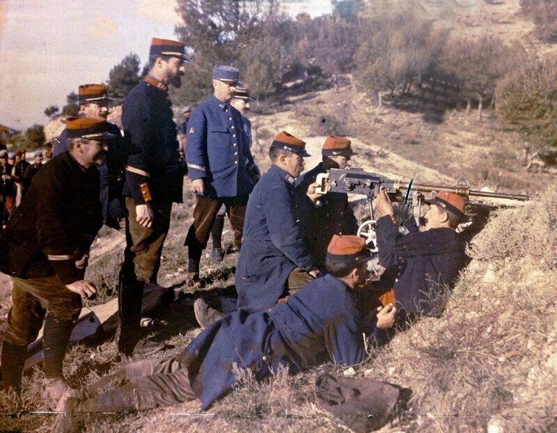 французский солдат 1916 фото