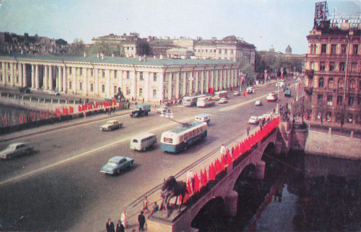 ленинград аничков мост фото