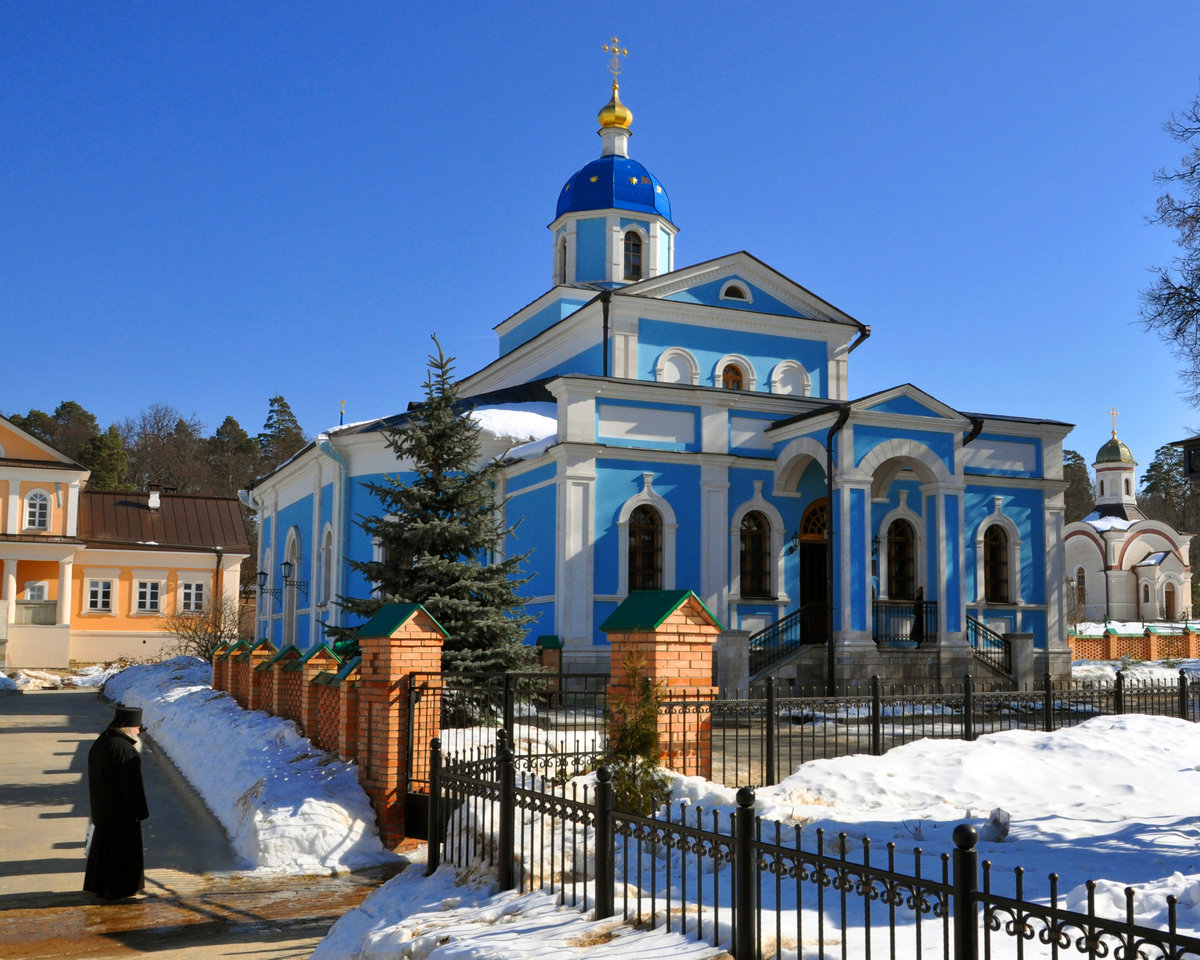 оптина пустынь владимирский храм фото
