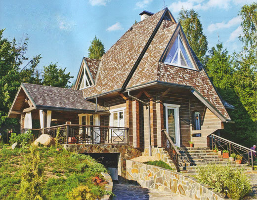 дом в стиле кантри фото