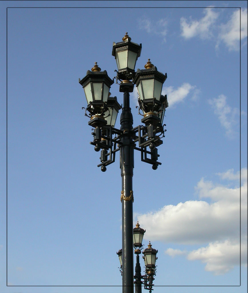уличные фонари фото