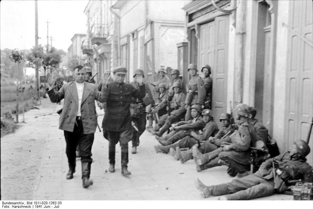 1941 1945 оккупация прибалтики немцами фото