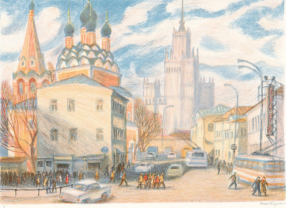 дехтерева татьяна александровна (россия, 1930) «кузнецкий мост» фото
