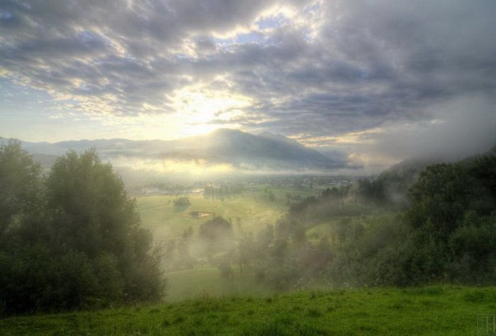 дымка туман фото
