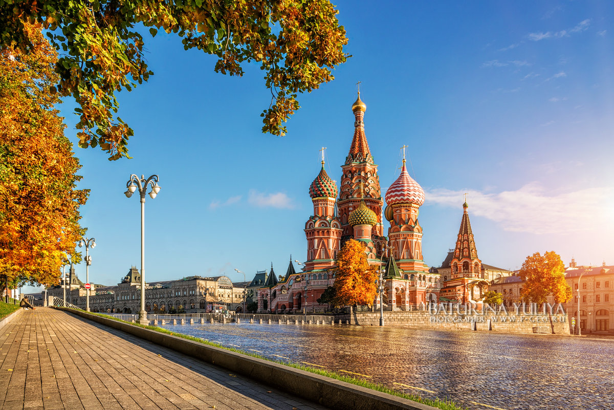собор василия блаженного осень фото
