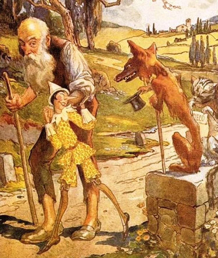 иллюстрации к пиноккио карло коллоди фото