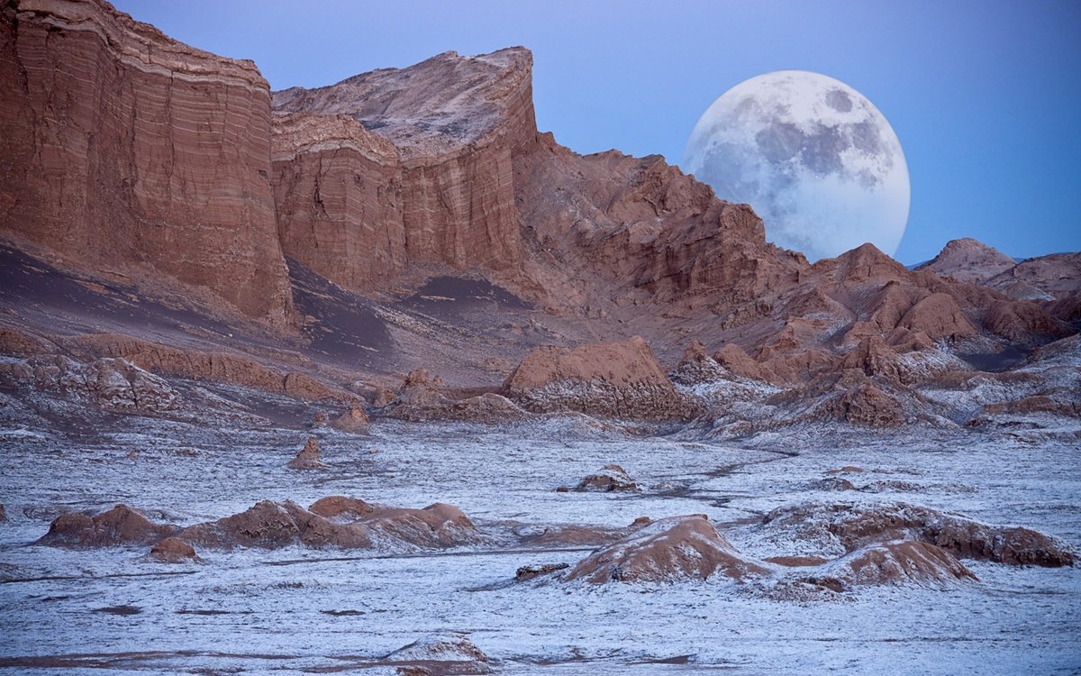 лунная долина чили фото