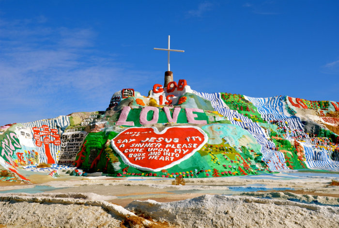 salvation mountain фото