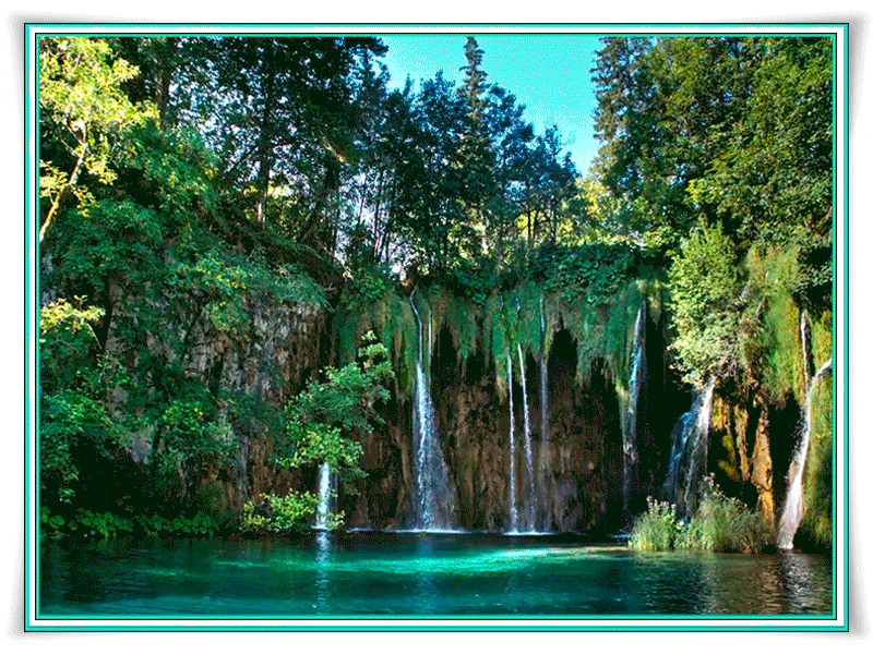 Перламутр водопада - Летние картинки