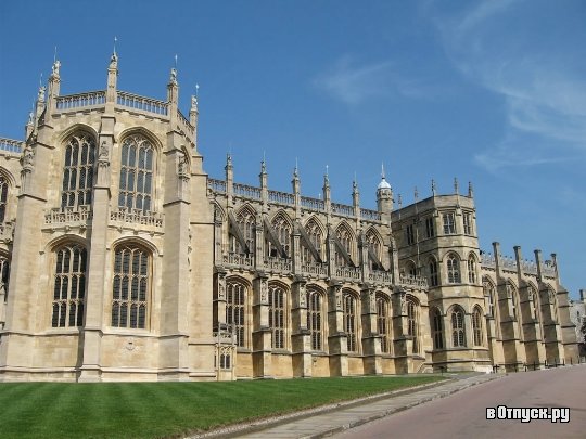 капелла святого георгия в виндзорском замке фото