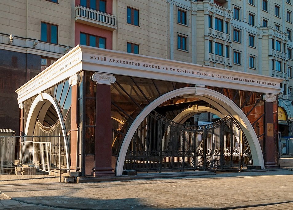 музей археологии москвы на манежной площади фото