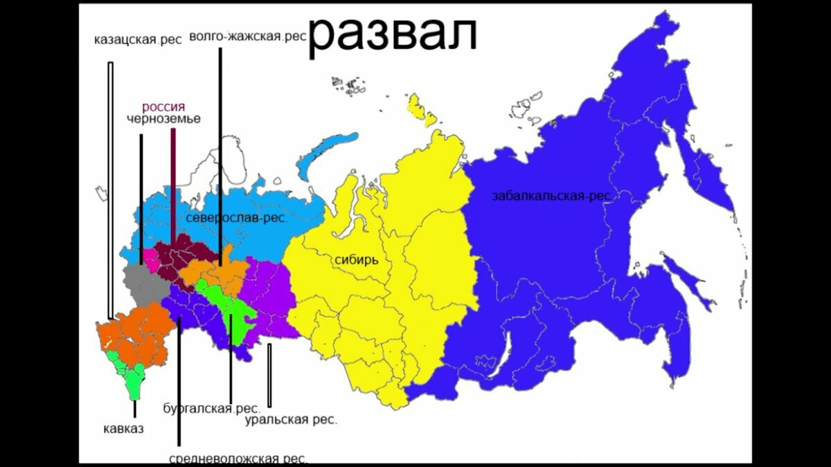 развал россии фото