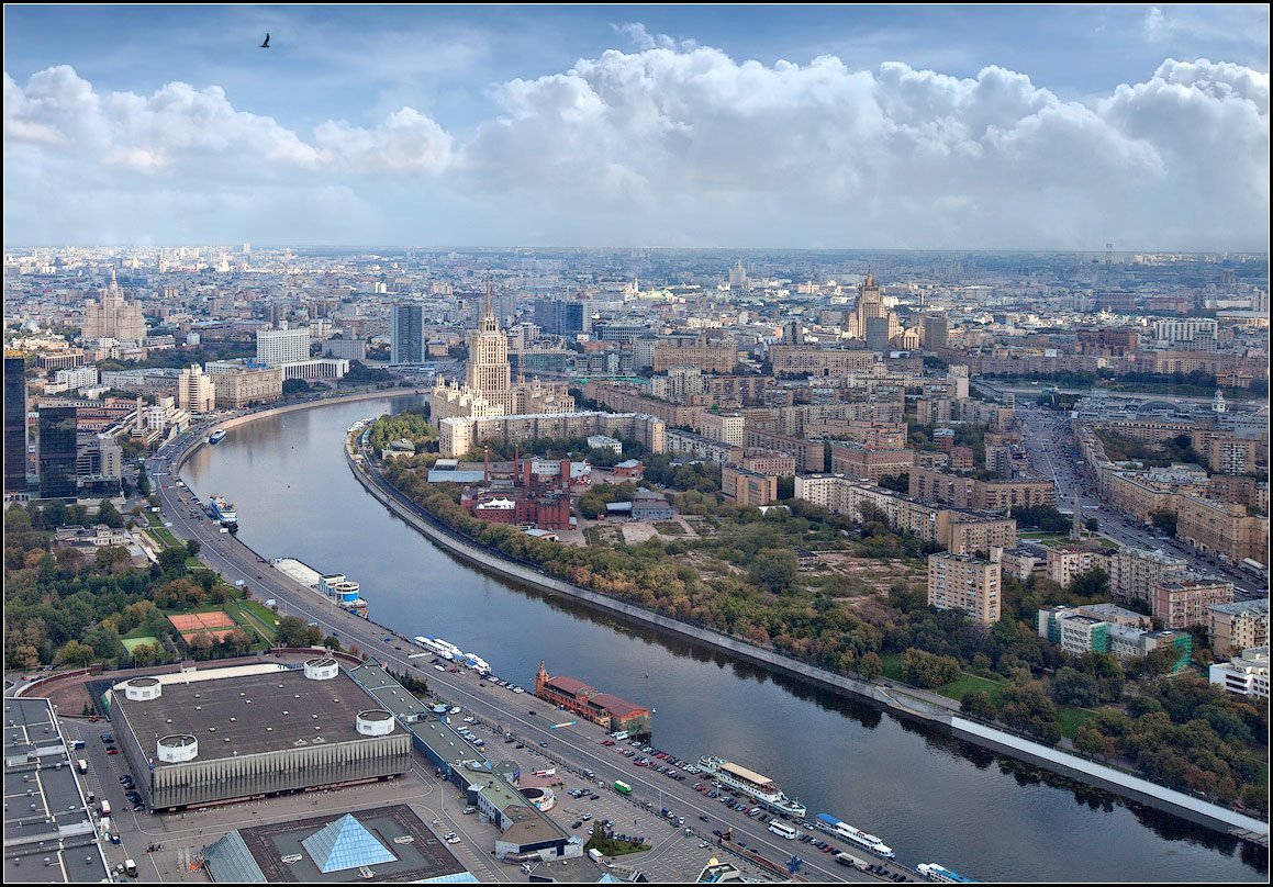 центр москвы с высоты птичьего полета фото
