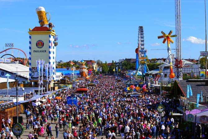 октоберфест мюнхен фото