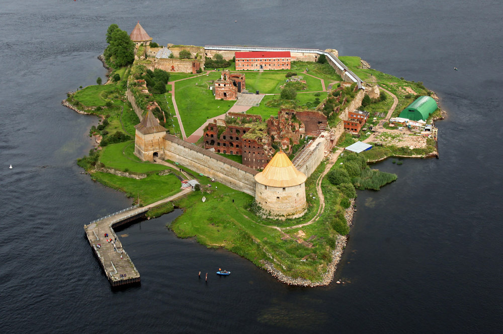 крепость орешек шлиссельбург фото