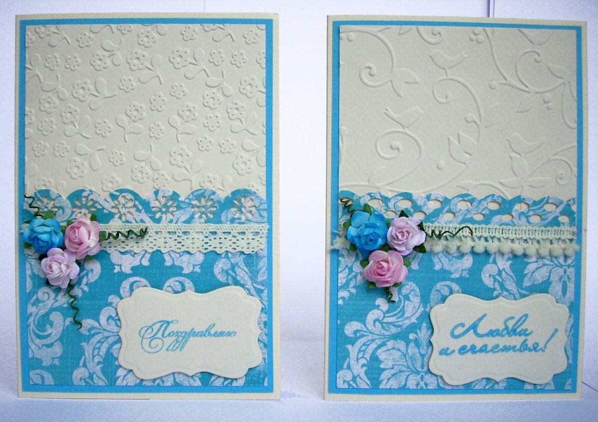 Как оформить внутреннюю часть открытки на день рождения