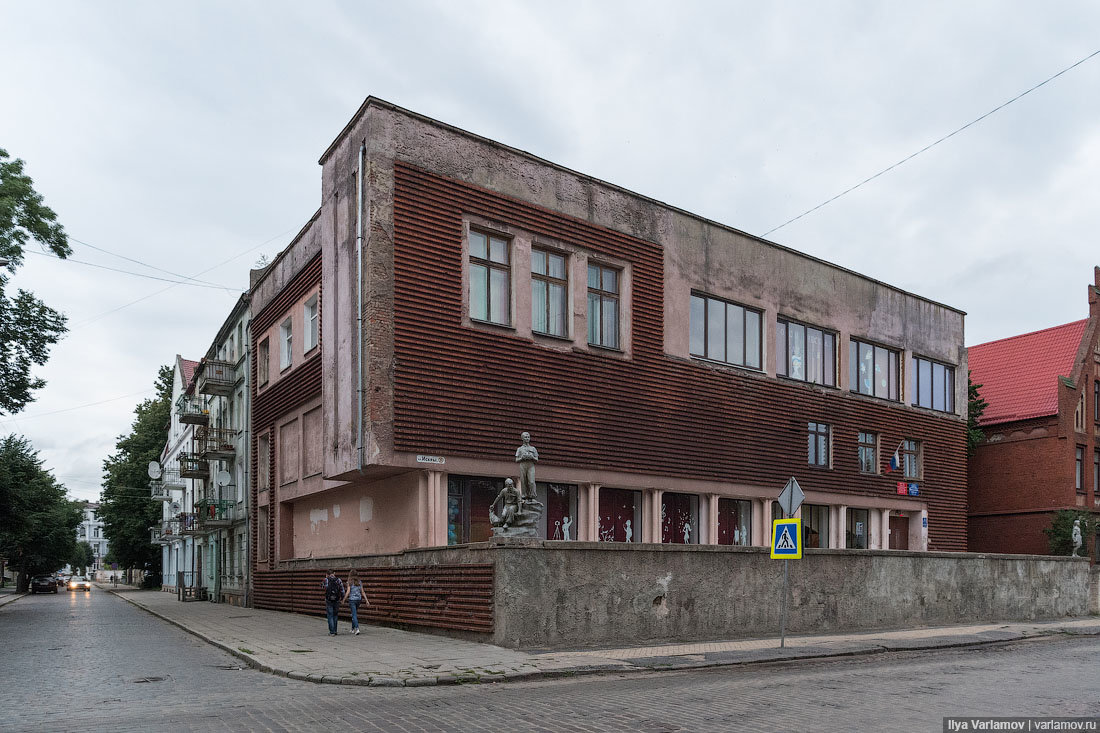 здание масонской ложи советск фото