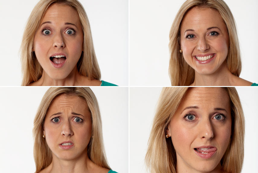 Analyzing facial expressions, girl in painty porn