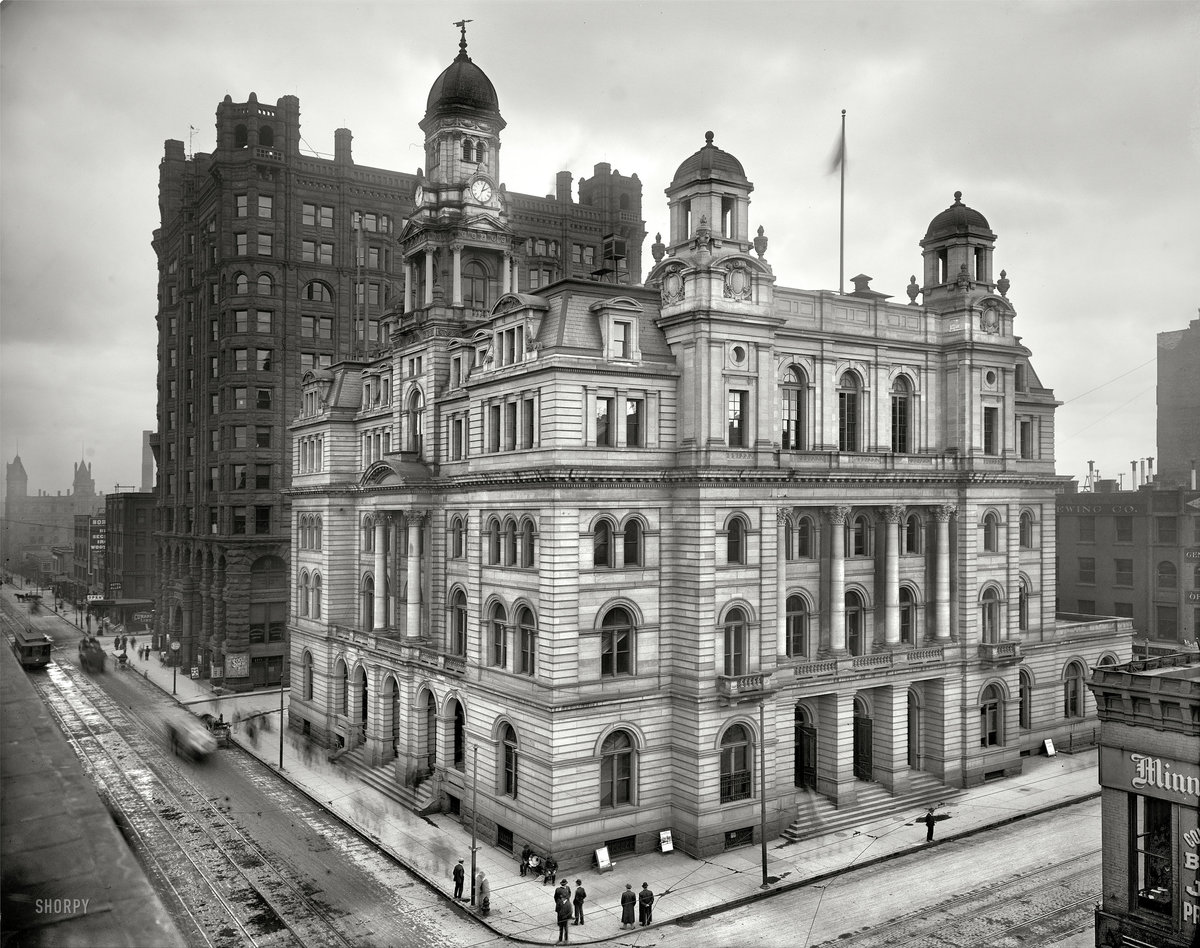 американские здания 1900х годов фото