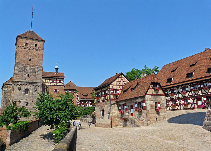 нюрнбергская крепость нюрнберг фото