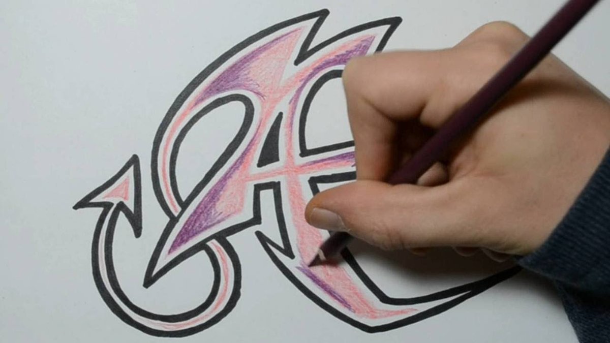 how to draw wild graffiti letters фото