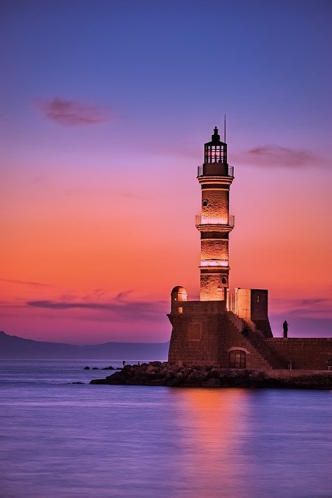 маяк море фото