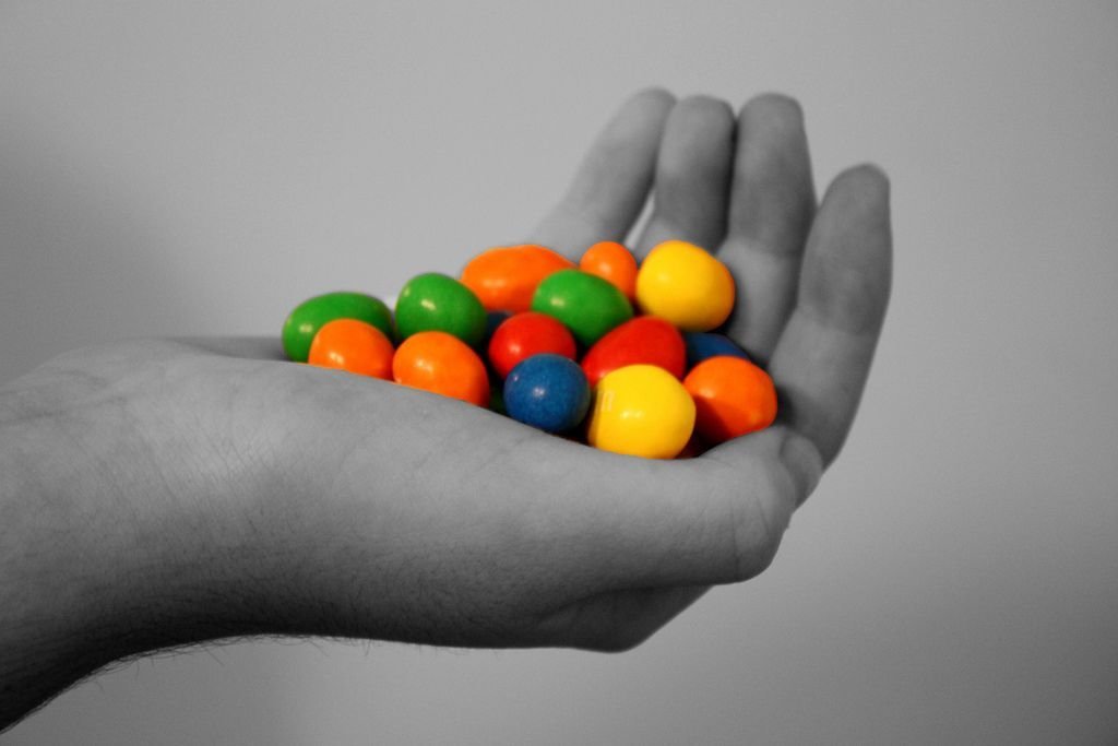 драже skittles 2в1 фото