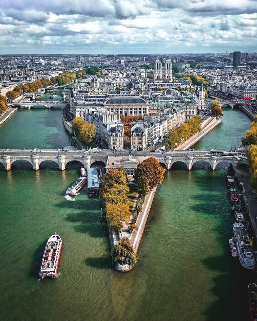 остров сите париж фото