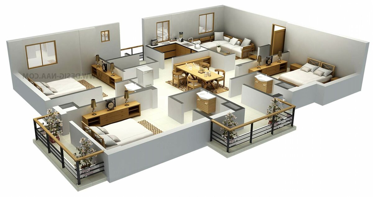 floorplan 3d проекты фото