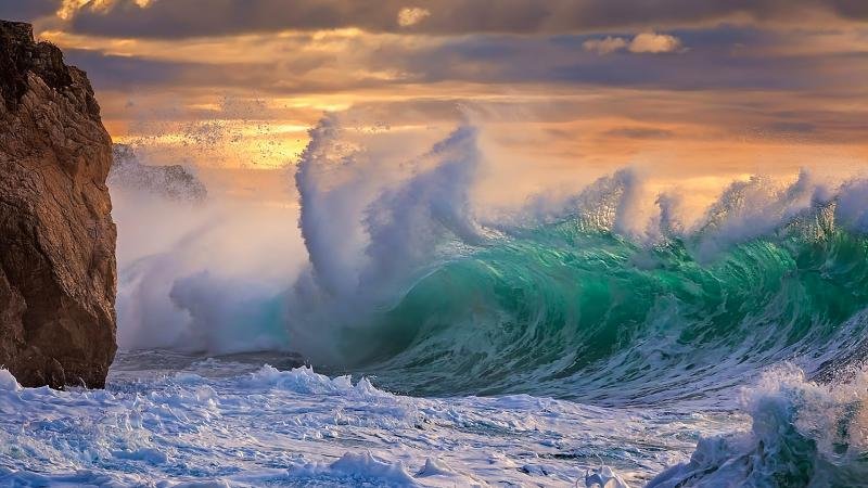 фото бушующего моря и океана фото