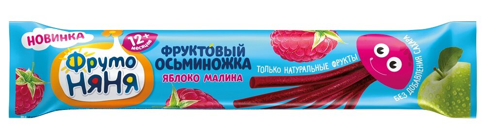 фруктовый осьминожка фрутоняня яблоко малина фото