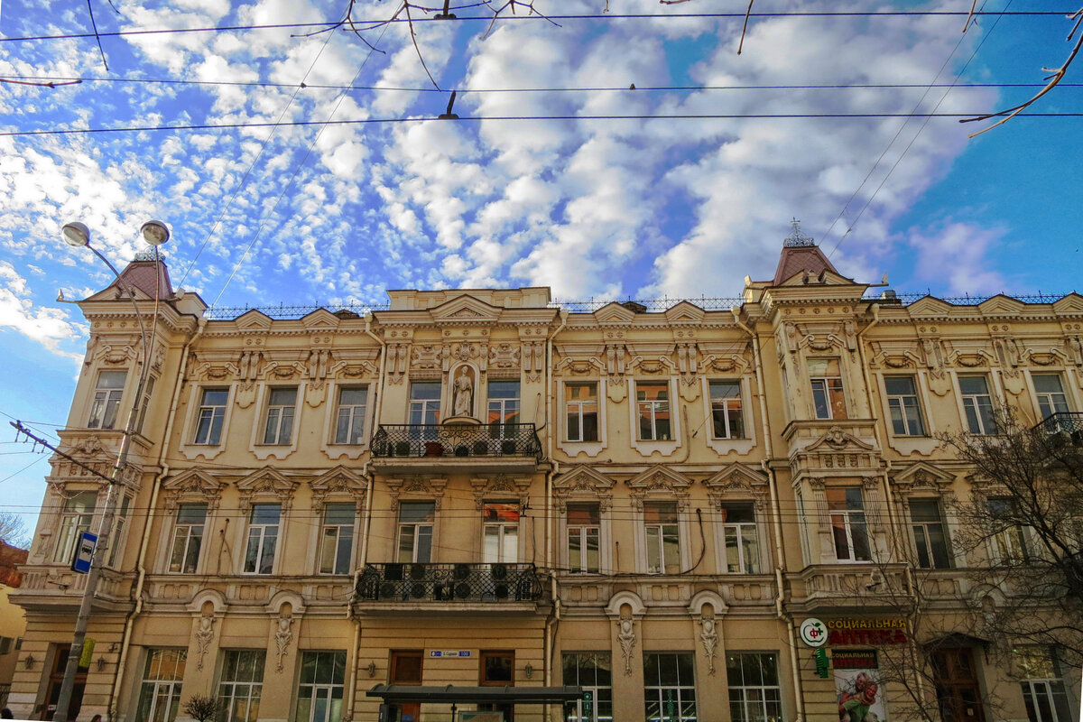 доходный дом токарева ростов фото