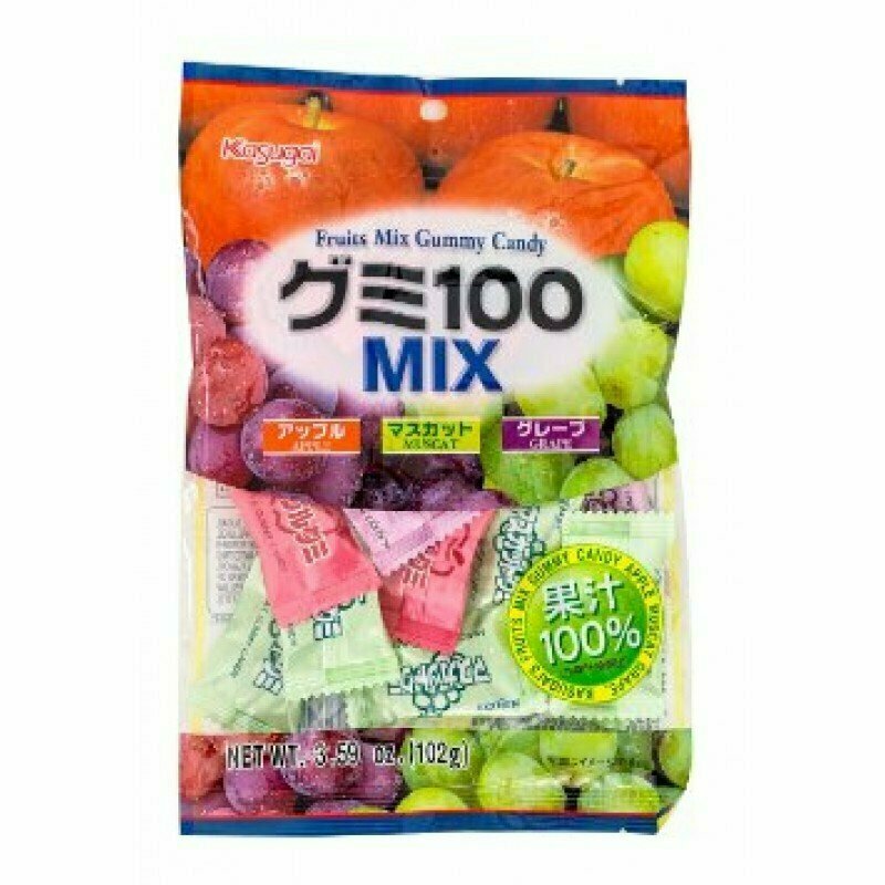 ribon fruits candy карамель, ассорти из 5-ти вкусов, 120 гр фото